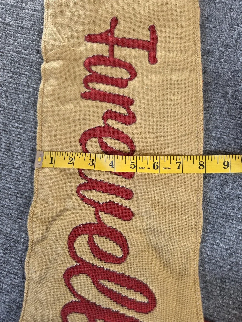San Francisco 49ers 1977–2013 Farewell Candlestick Scarf